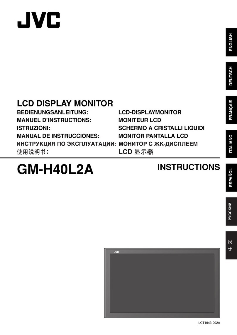 JVC GM-H40L2A User manual JVC GM-H40L2A User manual