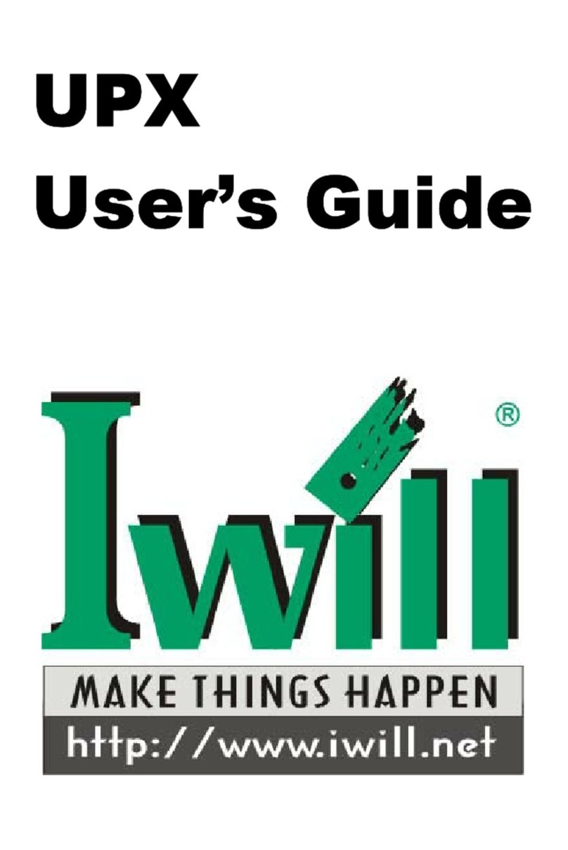 IWILL UPX user guide