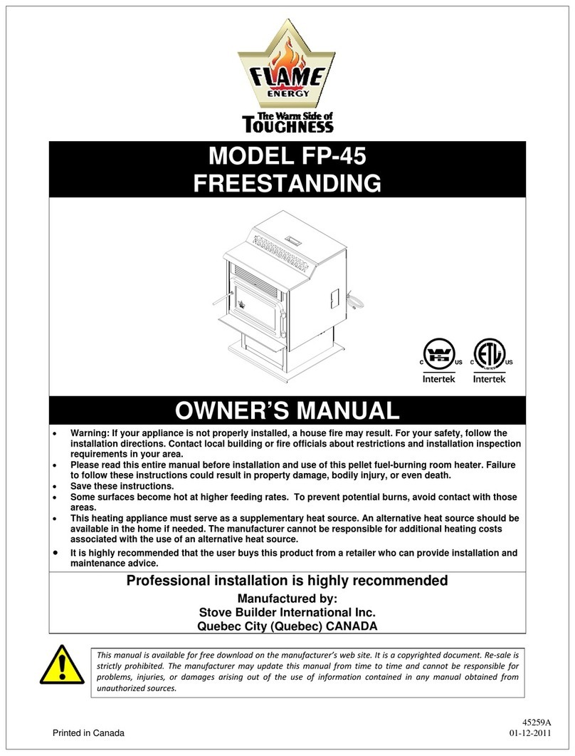 Flame Energy FP-45 owner's manual