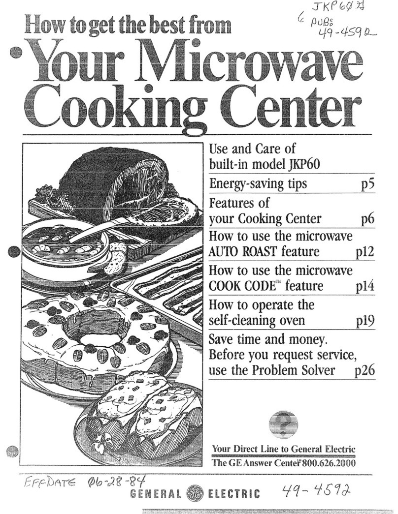GE JKP60 Installation instructions GE JKP60 Installation instructions