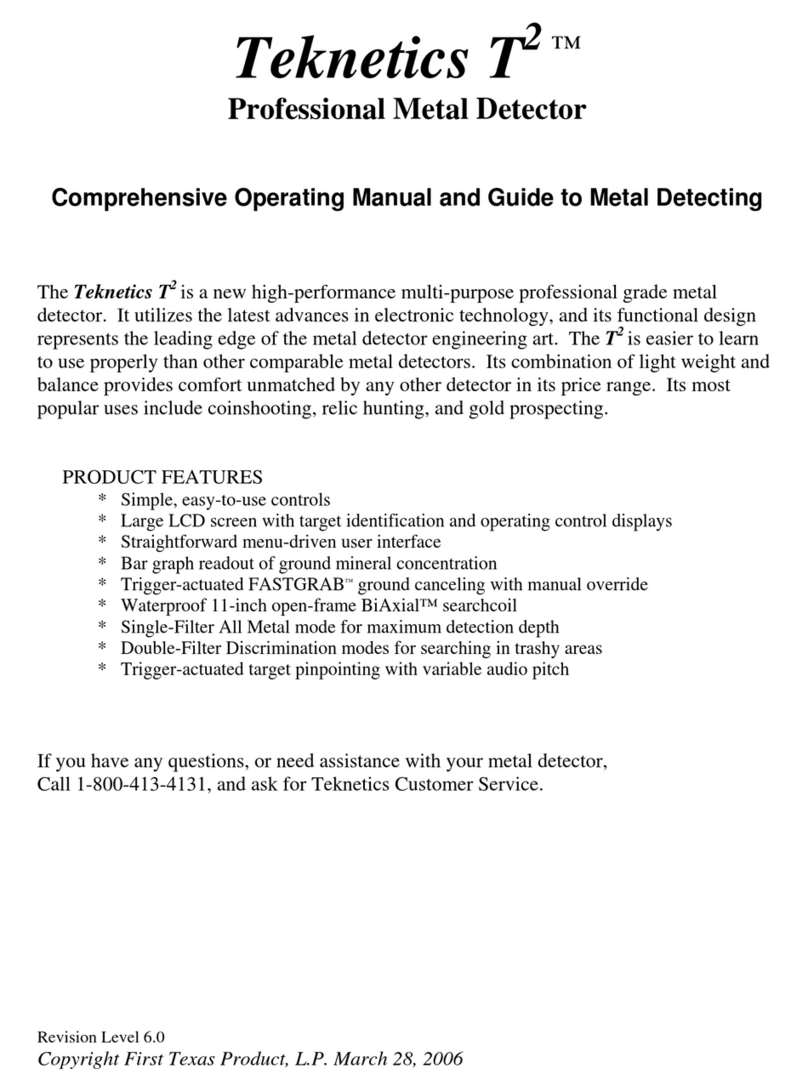 First Texas Products Teknetics T2 User manual