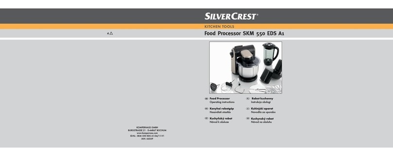 Silvercrest SKM 550 EDS A1 User manual