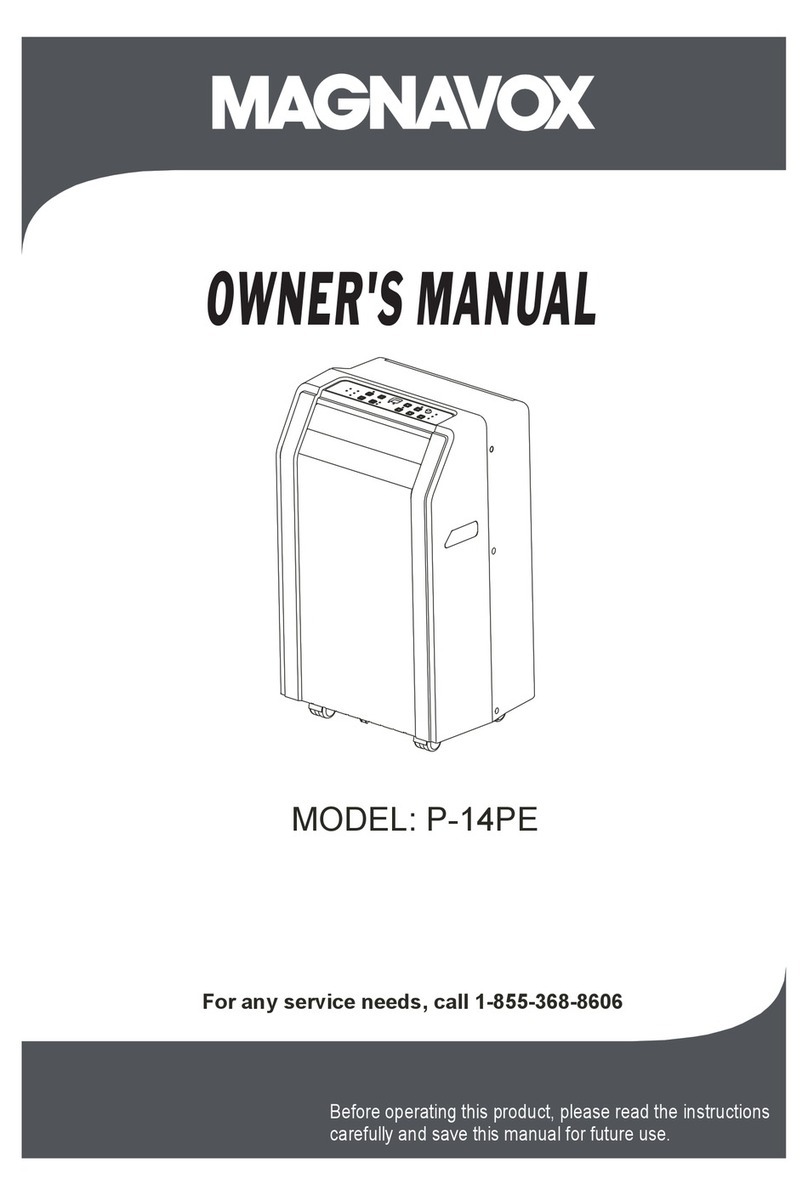 Magnavox P-14PE User manual