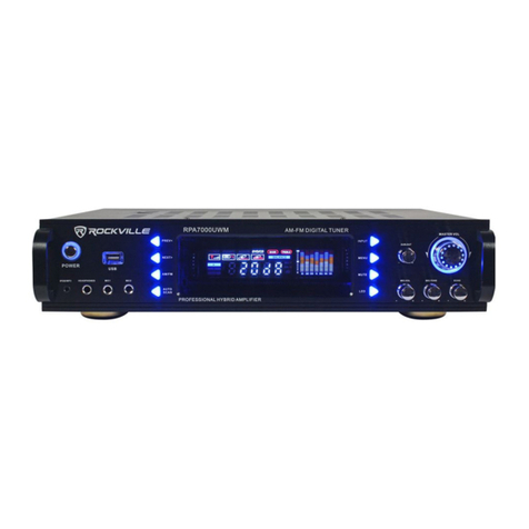 Rockville RPA7000UWM owner's manual