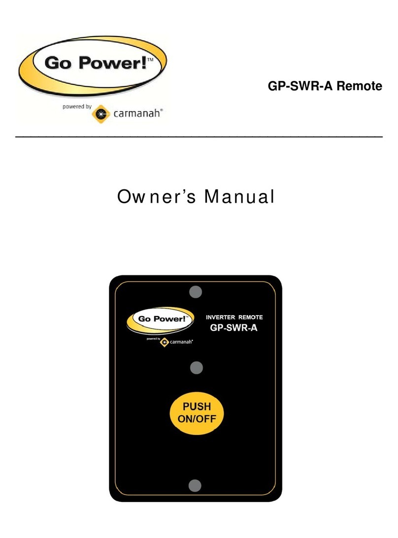 Go Power GP-SWR-A owner's manual