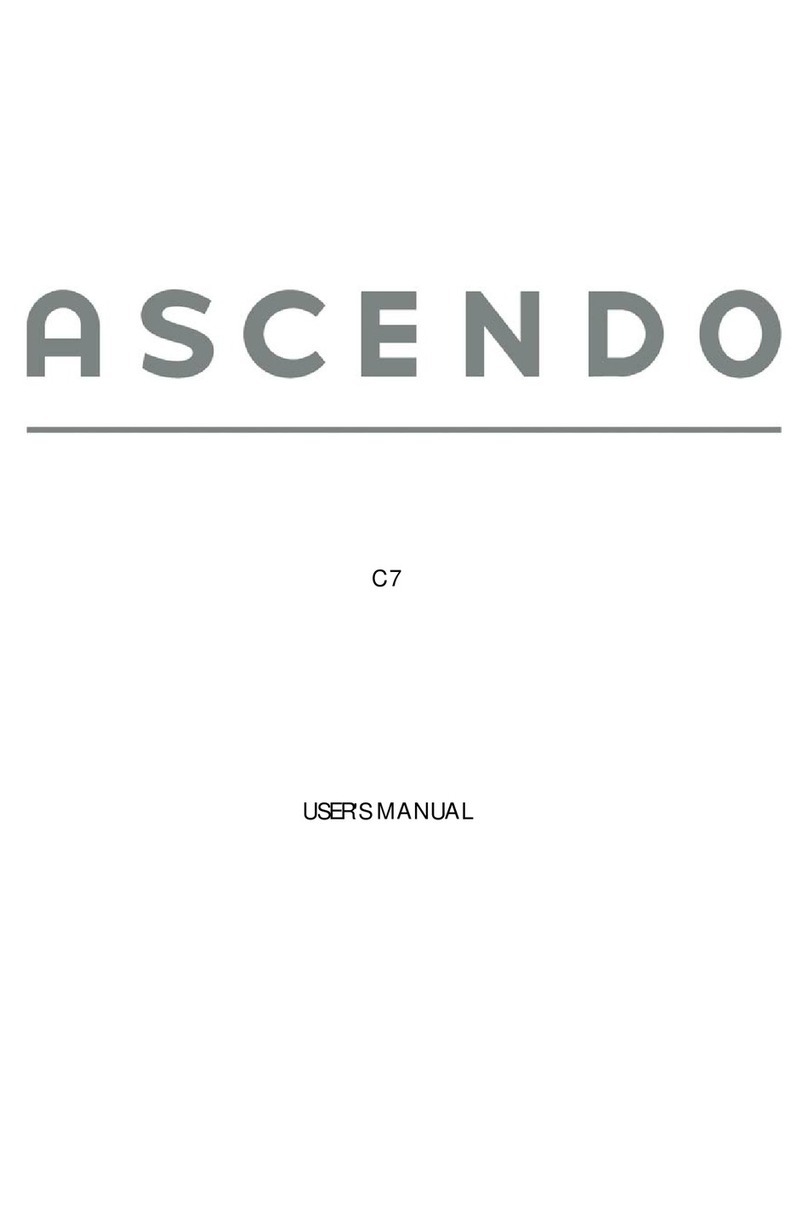 Ascendo C7 User manual