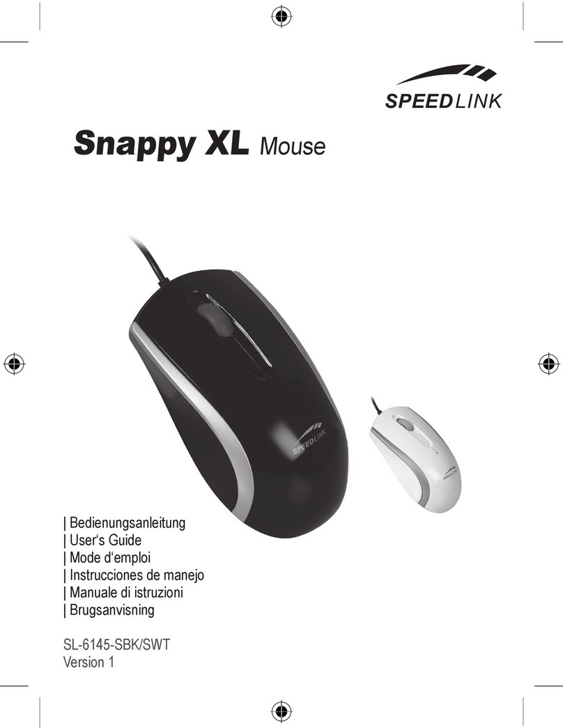 Speed Link Snappy XL SL-6145-SBK Version 1 User manual