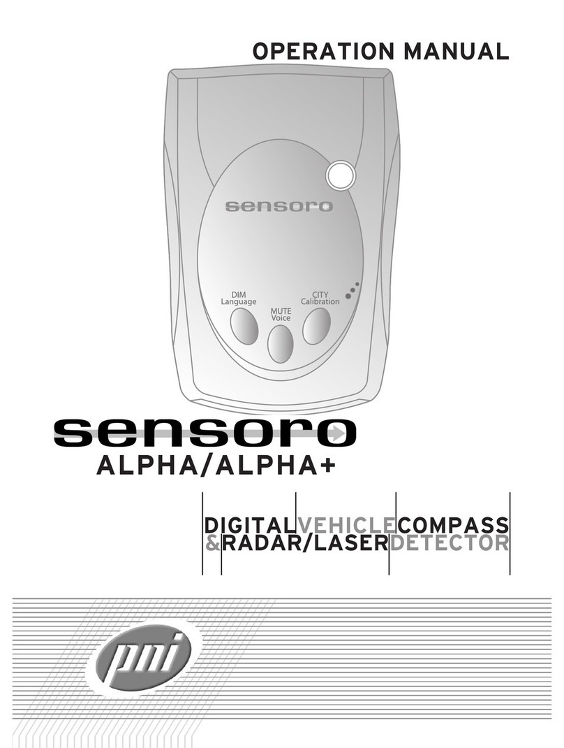 PNI Sensoro Alpha+ User manual