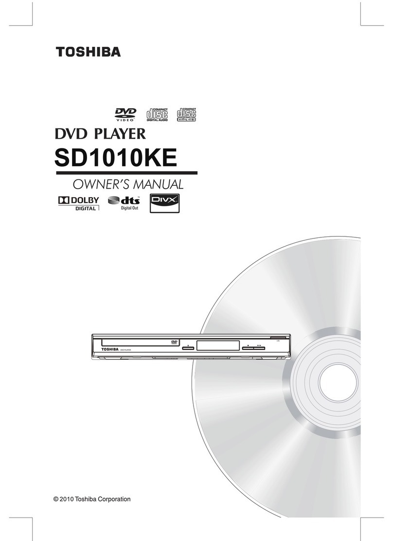 Toshiba SD1010KE User manual