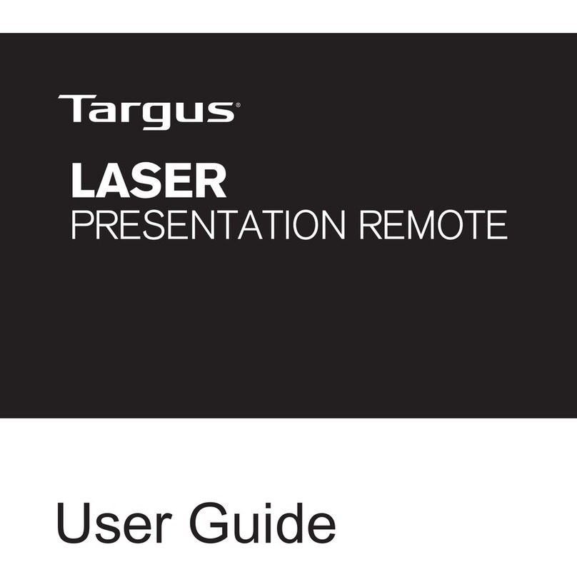 Targus Targus Laser Presentation Remote User manual