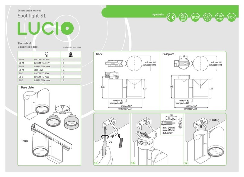 Lucio-International S1-M instruction manual