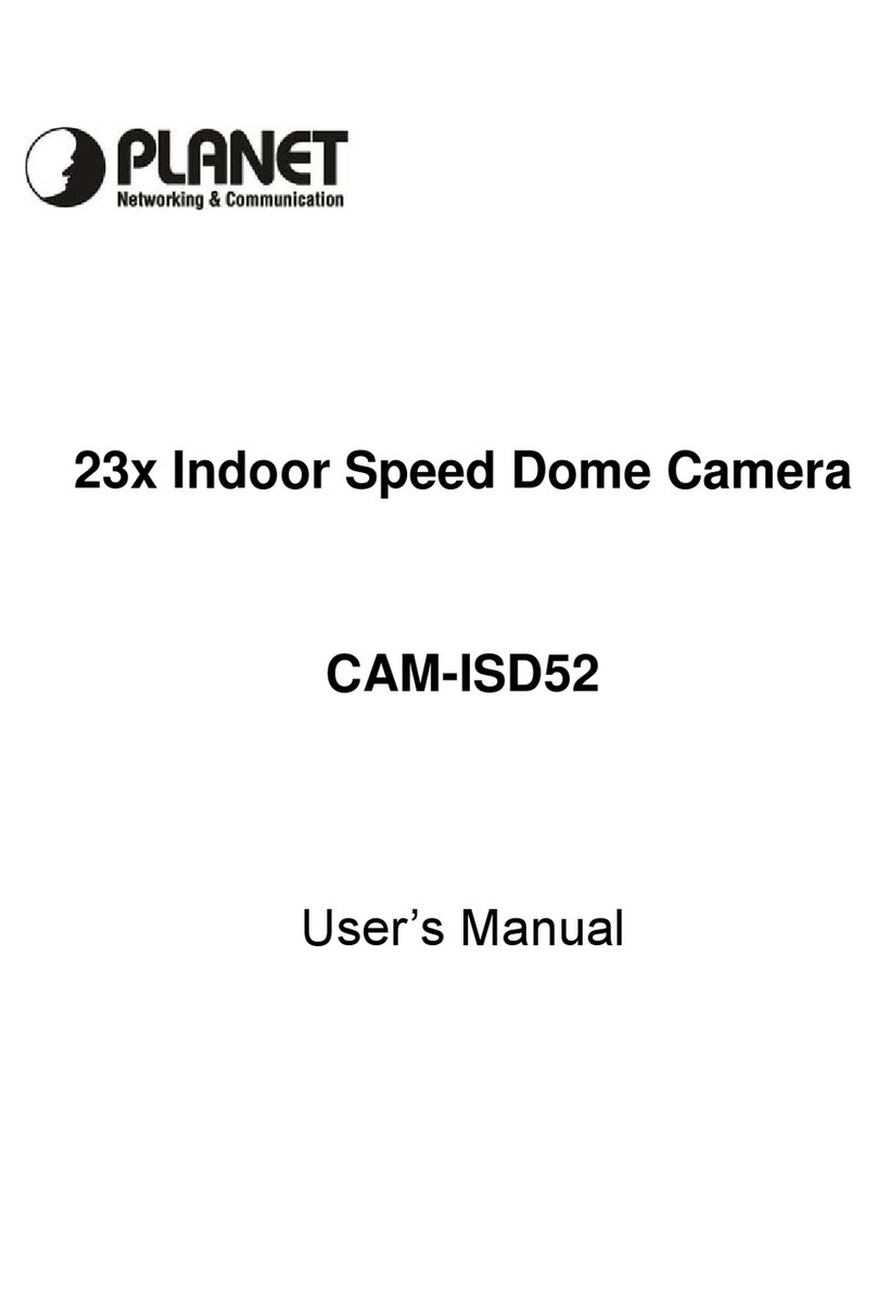 Planet CAM-ISD52 User manual