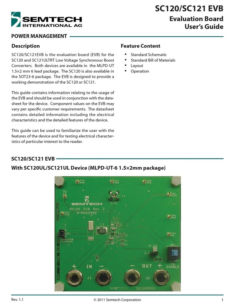 Semtech SC120 User manual