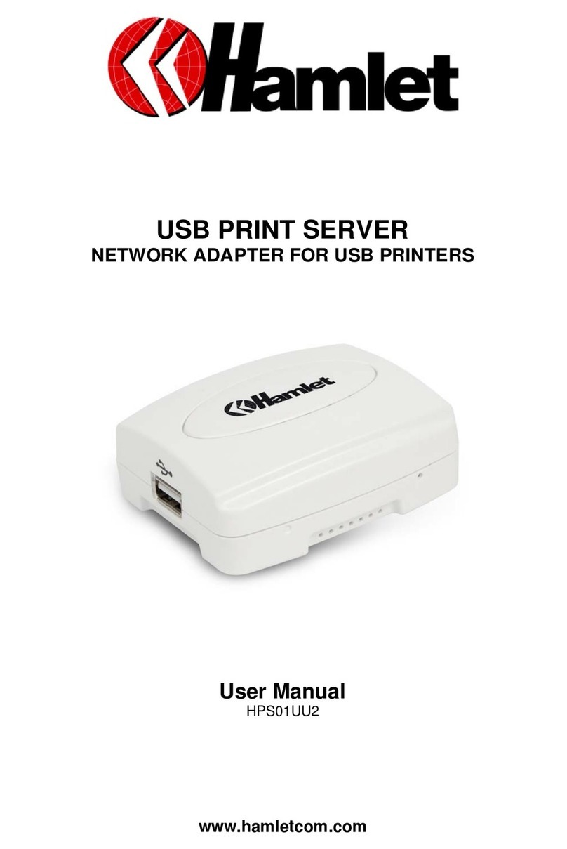 Hamlet HPS01UU2 User manual