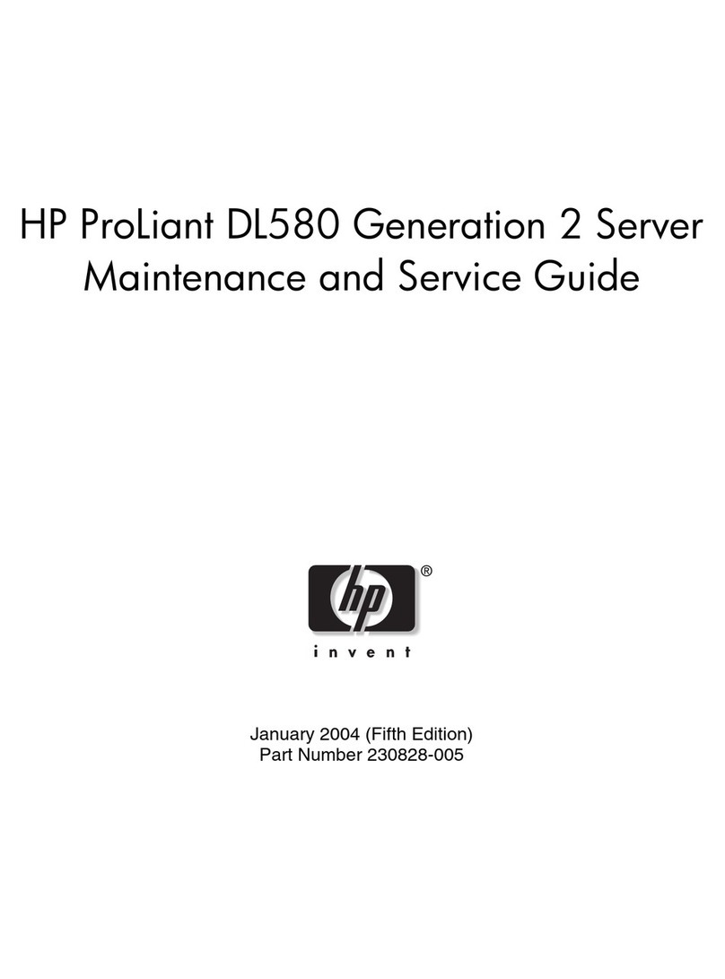 HP ProLiant DL580 Generation 2 Manual