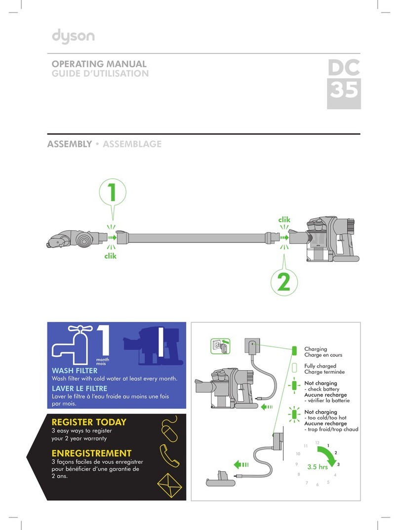 Dyson DC35 MULTI FLOOR operating manual