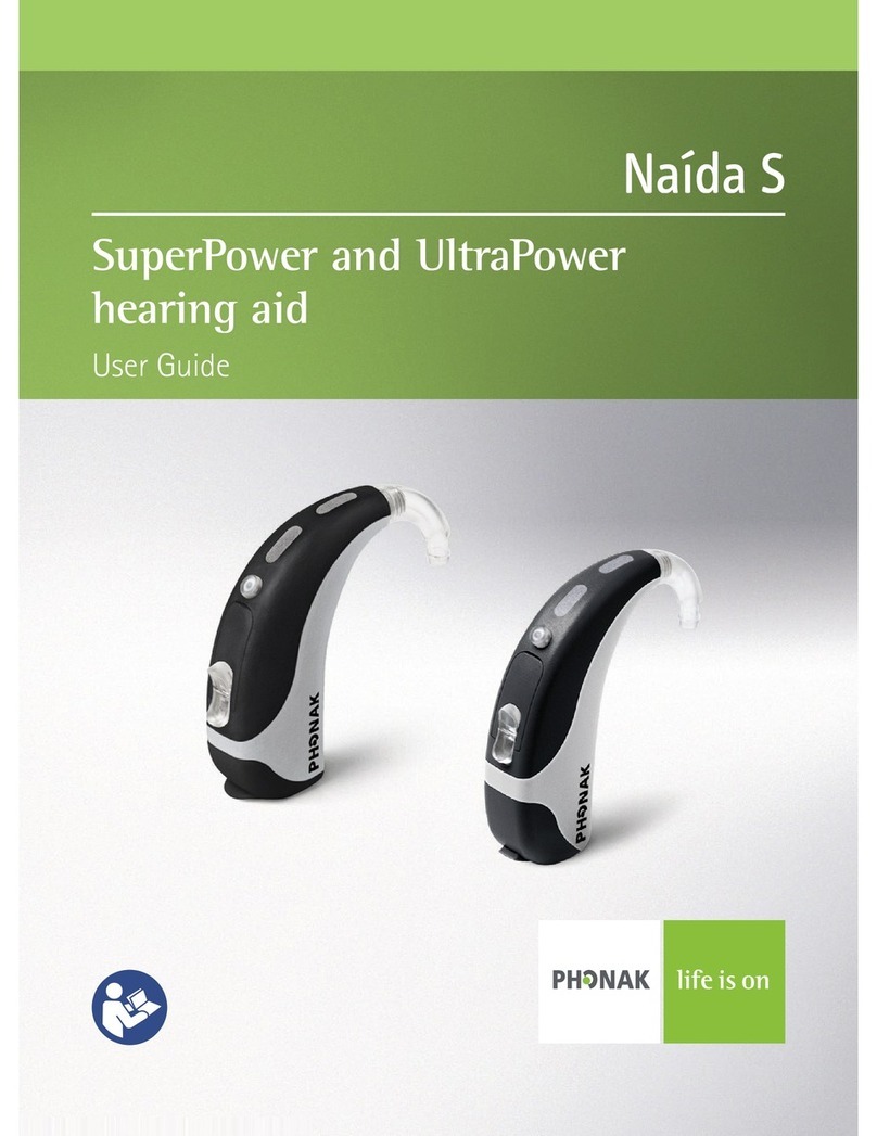 Phonak Naida S User manual