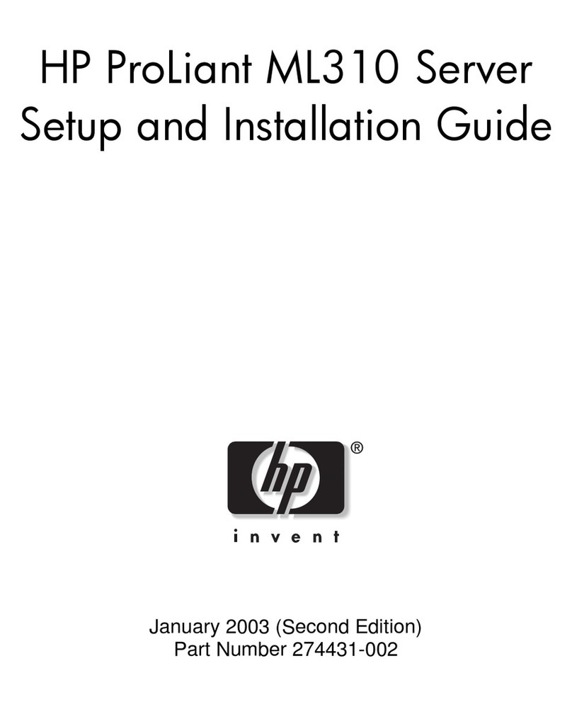 HP ProLiant ML310 Generation 5p Setup and installation guide
