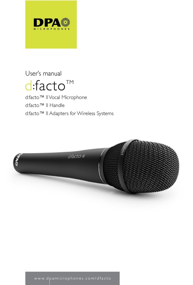DPAO d:facto II User manual