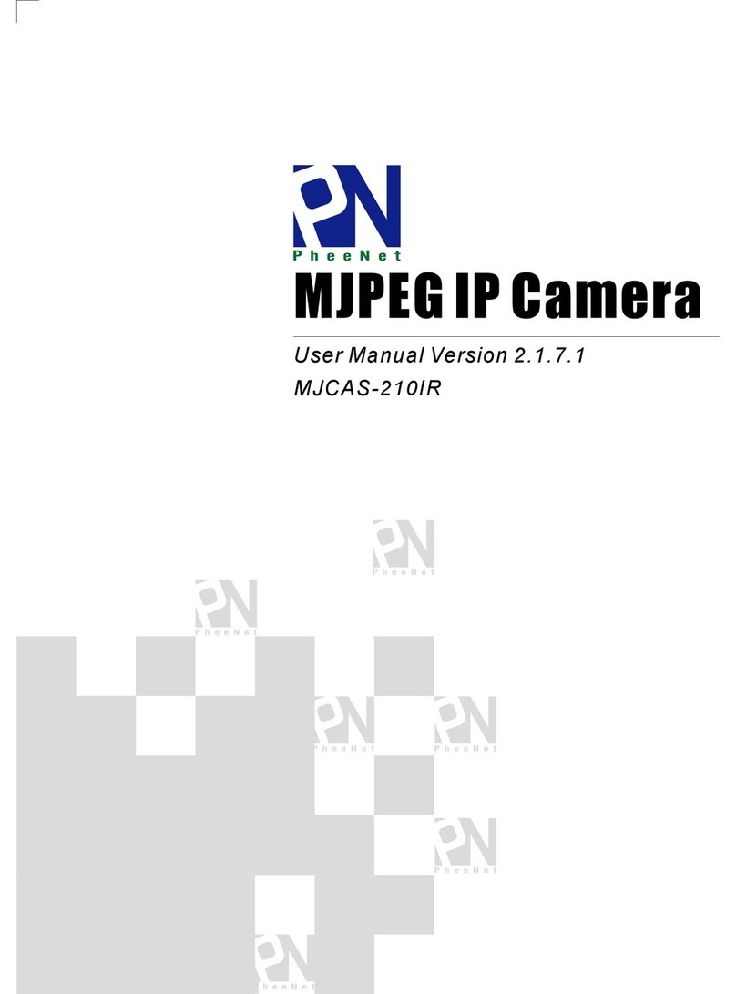 PheeNet MJCAS-210IR user manual