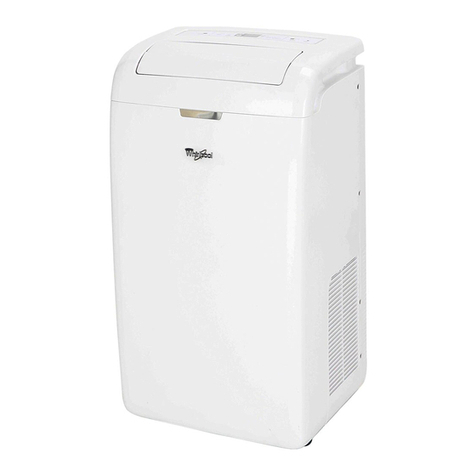 Whirlpool PORTABLEAIR CONDITIONER User manual