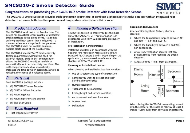 SMC Networks SMCSD10-Z User manual
