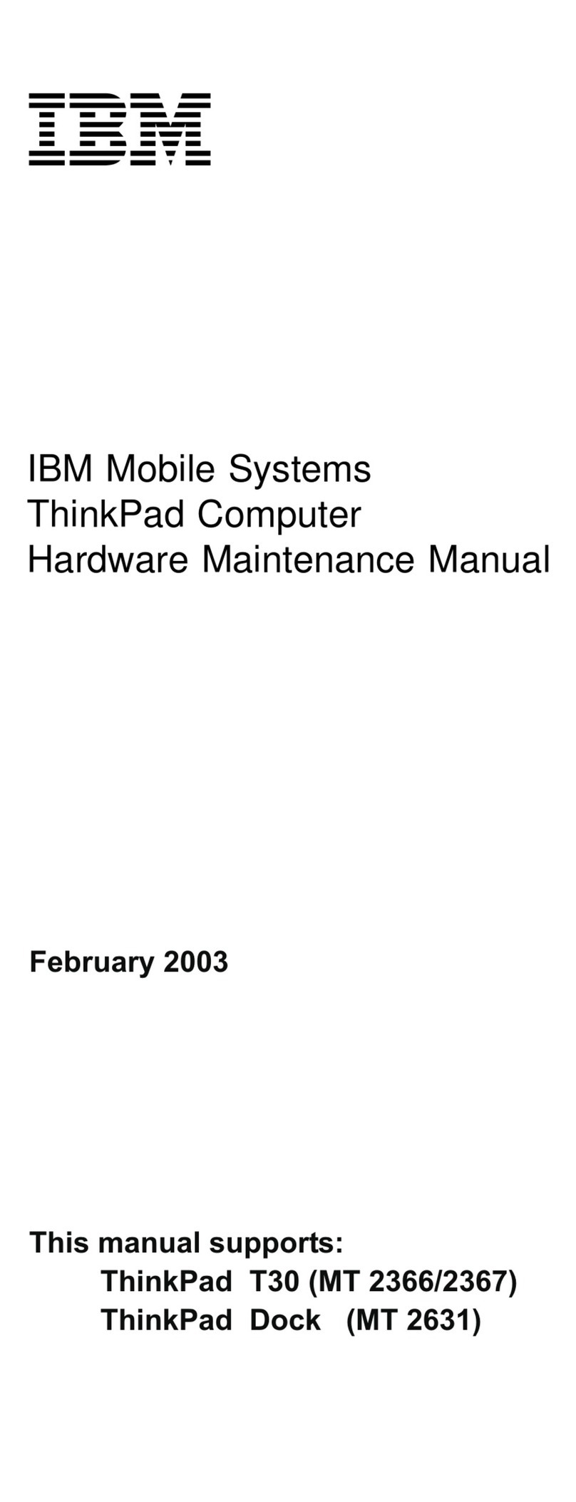 IBM MT 2367 Owner's manual IBM MT 2367 Owner's manual