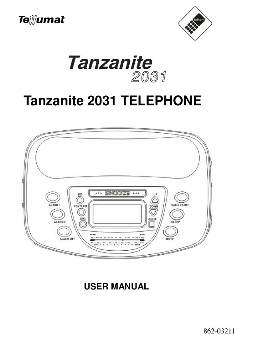 Tellumat Tanzanite 2031 user manual