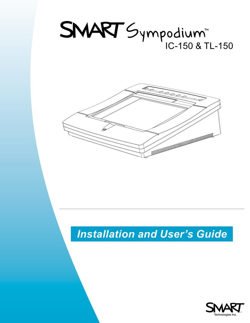 SMART Sympodium IC-150 User manual