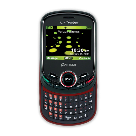 Pantech Verizon Jest 2 User manual