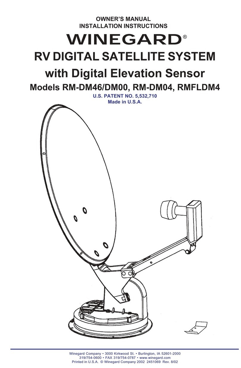 Winegard RMFLDM4 owner's manual