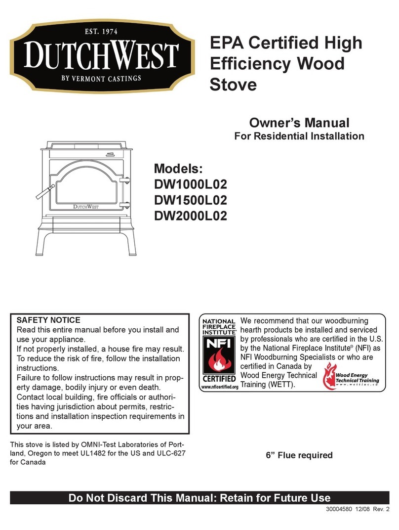 DutchWest DW1000L02 owner's manual DutchWest DW1000L02 owner's manual