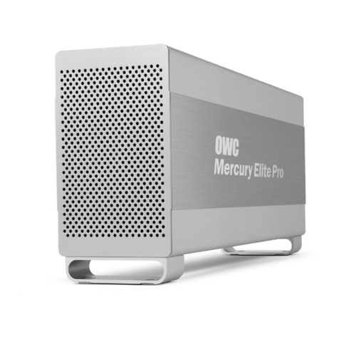 OWC Mercury Elite-AL 800 Pro User manual