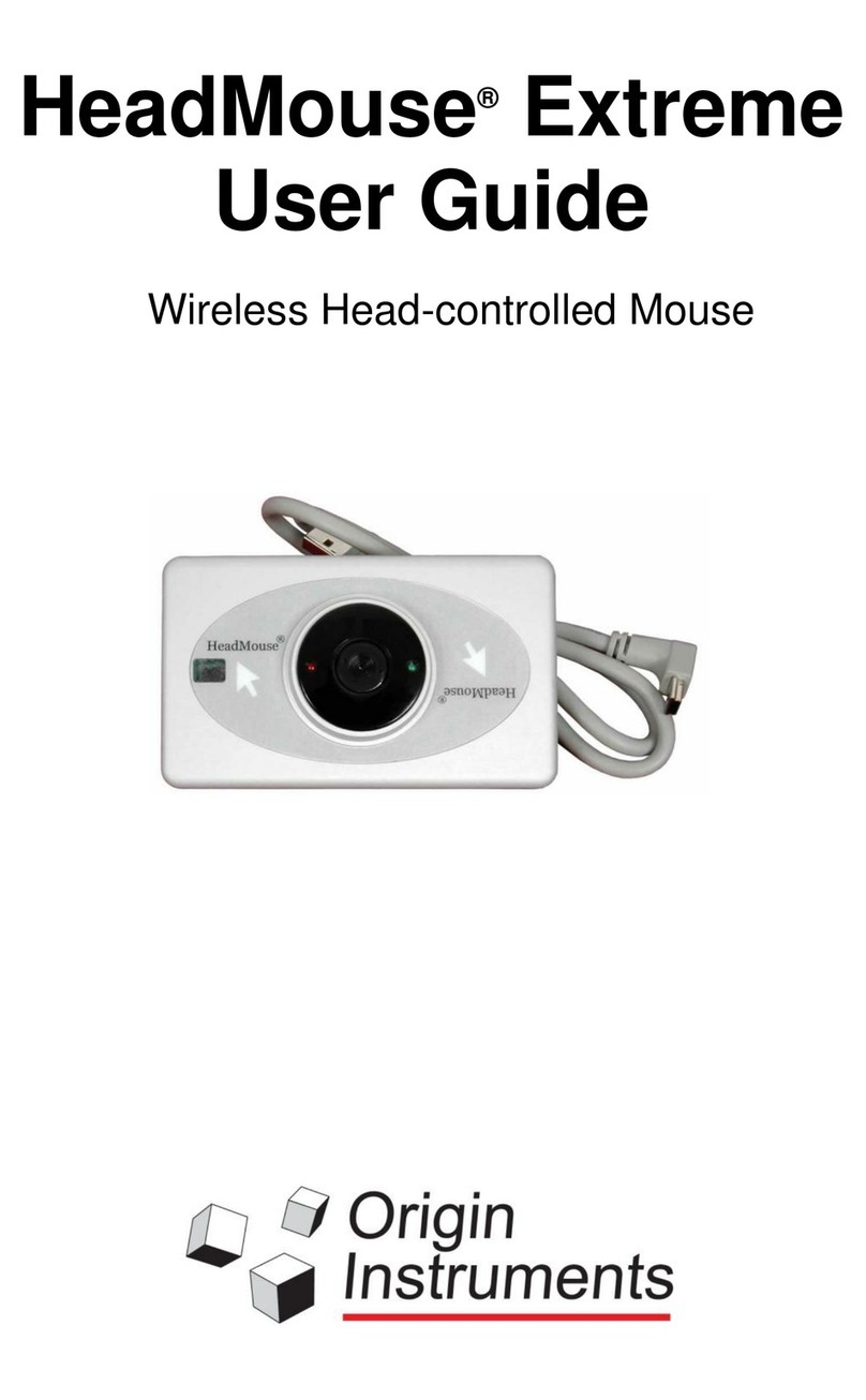 Origin Instruments HeadMouse Extreme user guide
