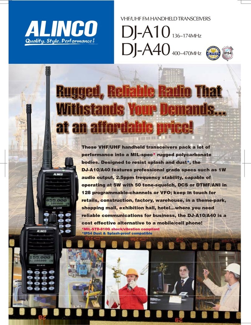 Alinco DJ-A10 Information