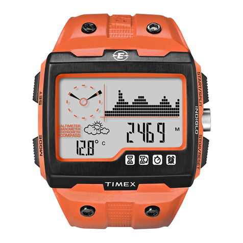 Timex Expedition WS4 User manual Timex Expedition WS4 User manual