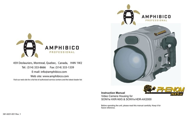 AMPHIBICO PHENOM NX5 SE instruction manual