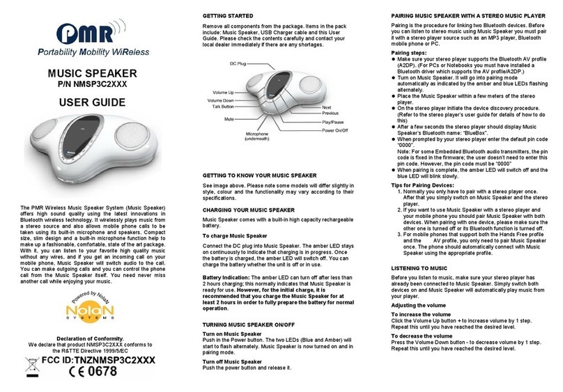 PMR NMSP3C2 series user guide