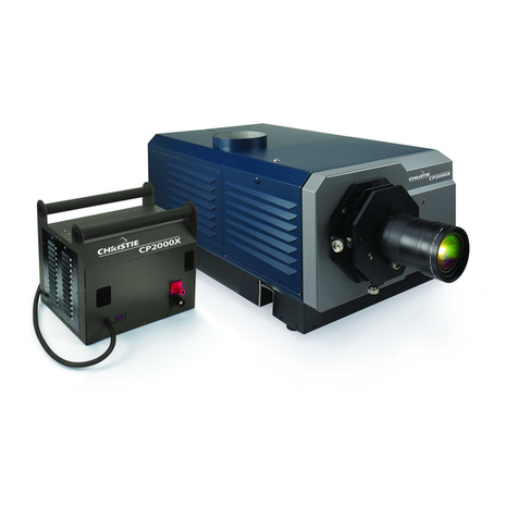 Christie CP2000-X user manual
