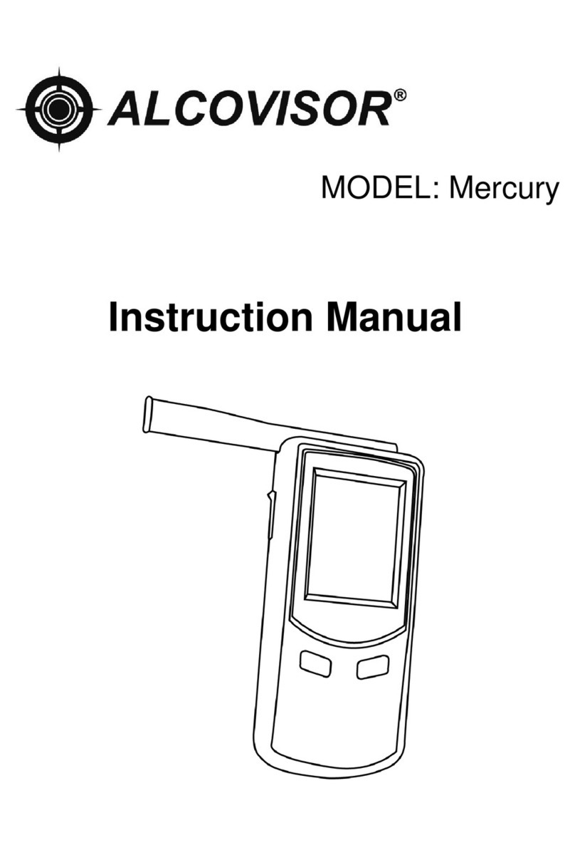 Alcovisor Mercury User manual