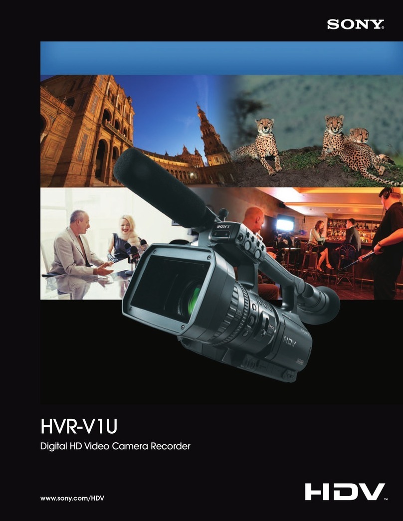 Sony HVR-V1U User manual