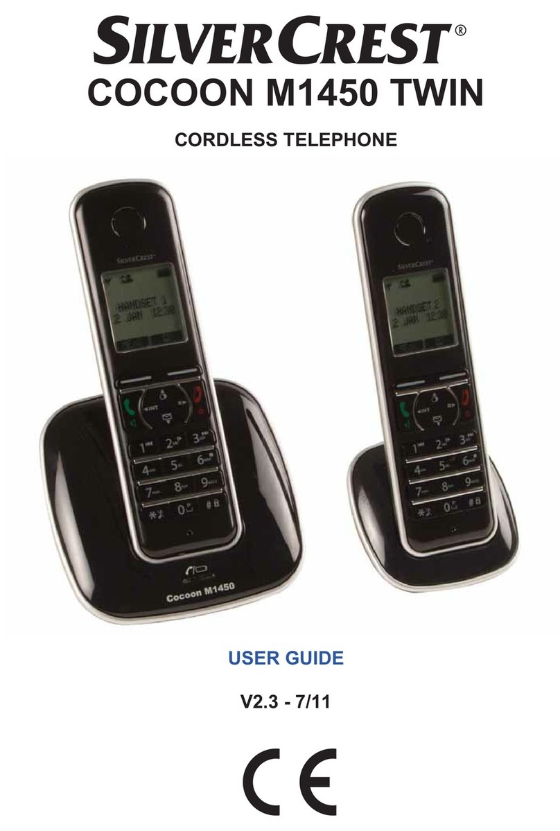 Silvercrest COCOON M1450 TWIN user guide