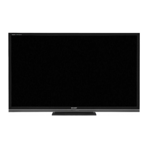 Sharp LC-70LE735X Aquos User manual