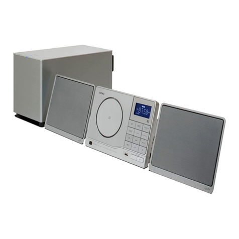 Teac MC-DX40DAB owner's manual