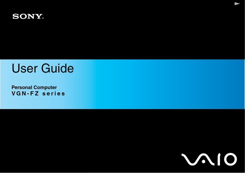 Sony VGN-FZ Series User manual