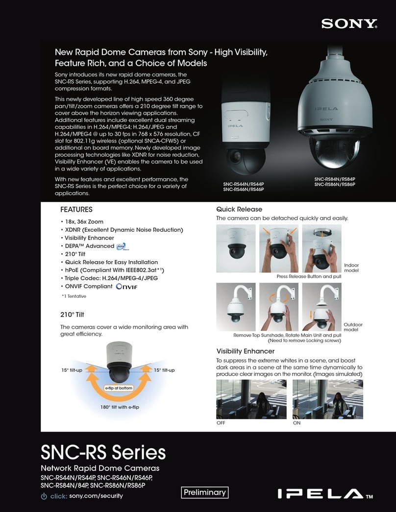 Sony SNC-RS44N User manual