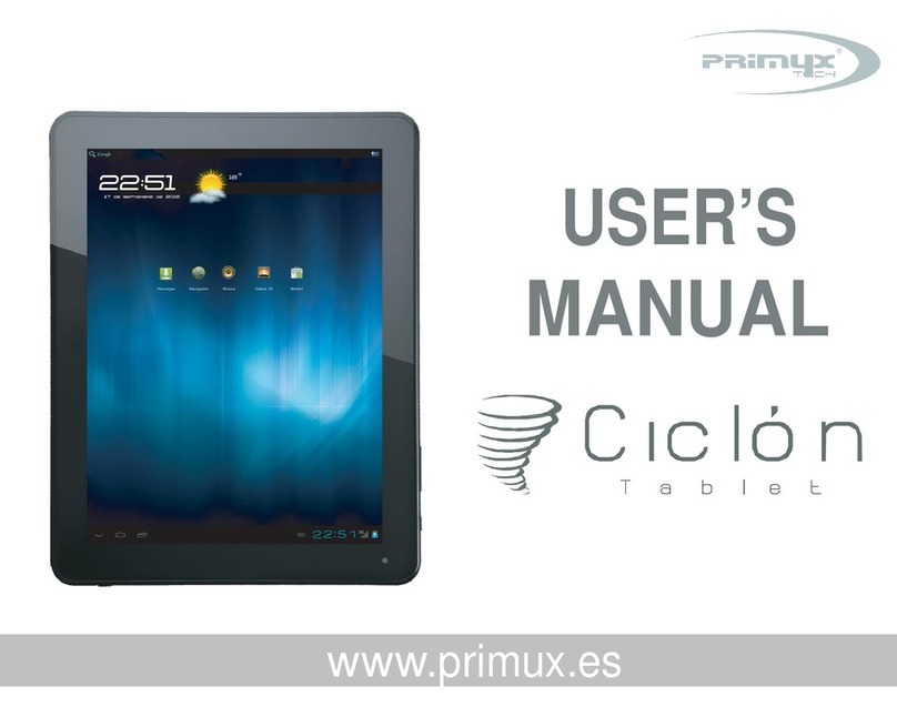 Primux Ciclon User manual