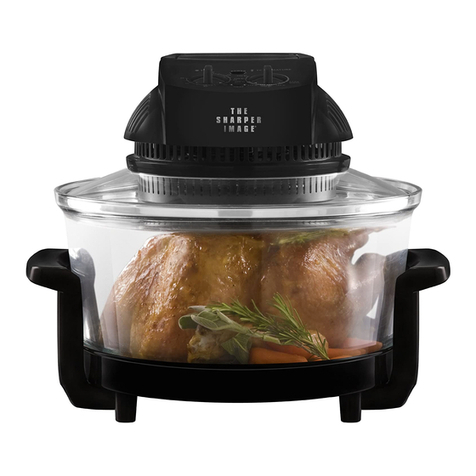 Sharper Image SUPER WAVE OVEN instruction manual