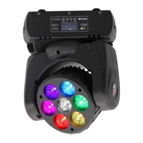 MegaLite Axis QD7 user manual