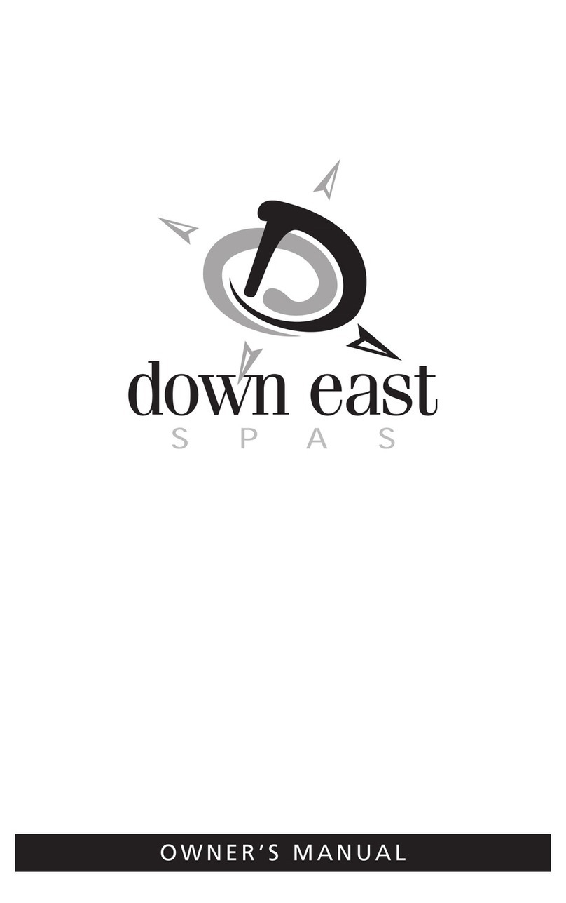 Master Spas Down east User manual Master Spas Down east User manual